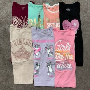 Girls Graphic Tee shirt Bundle
